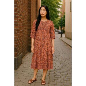 NWT Women's - Lola Australia Mia Pink Floral Dress, Size Small